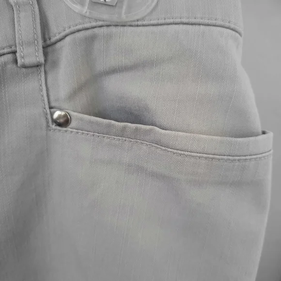 TanJay Women's Gray Ankle Pants - Picture 7 of 7